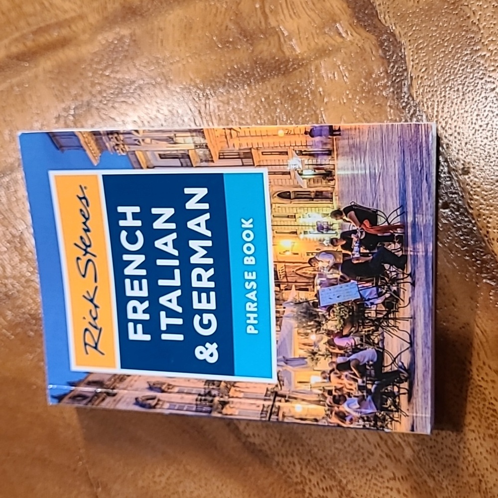 French Italian German phrase book